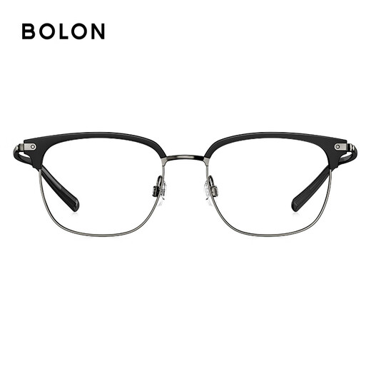 BOLON Tyrannosaurus Glasses Frame 25 New Product Myopia Glasses Frame Business Eyebrow Frame Half Frame Versatile Glasses Men BJ6205 B10