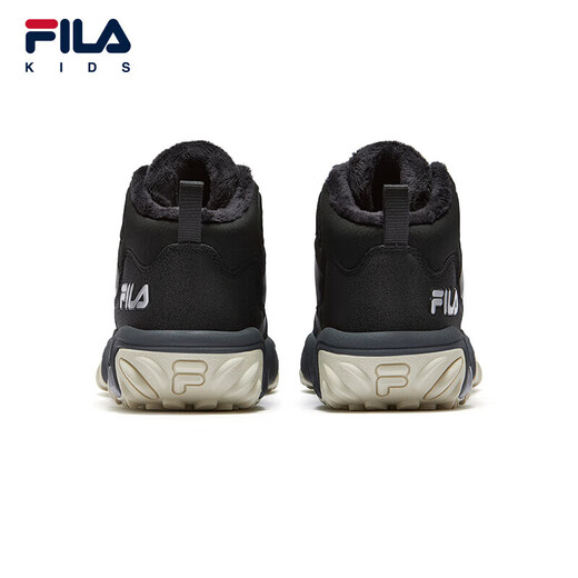 FILA Children's Shoes Cotton Boots 2025 Winter Men's and Women's Sports Warm Cotton Shoes for Middle and Large Children