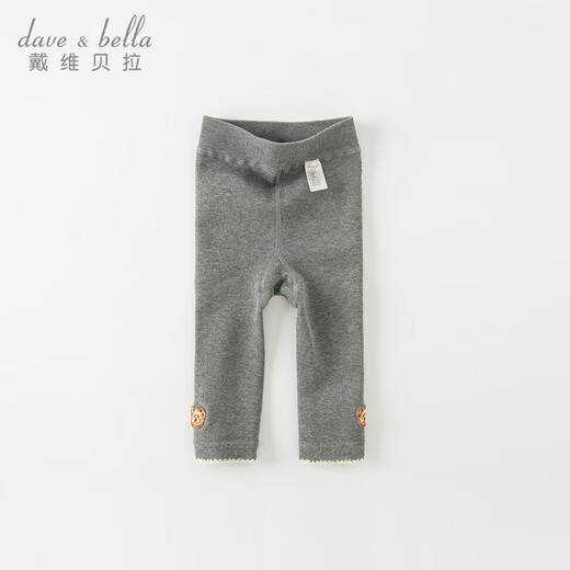 David Bella girls leggings children's pantyhose white winter clothing baby children's pants big children thickened pants children's clothing