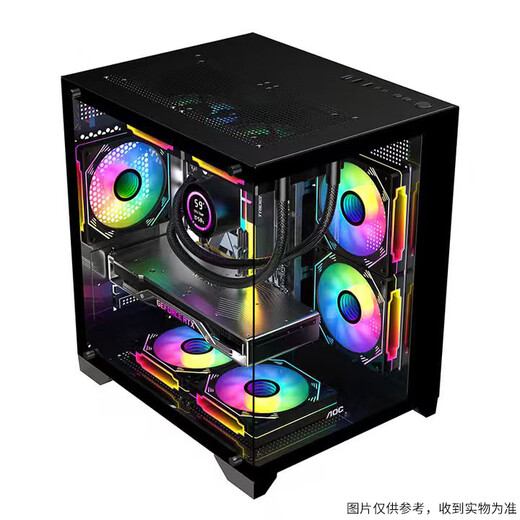 AOC Core i5 12400F/14400F/RTX3060/5060 Delta Datile game console computer desktop assembly computer host sea view room DIY complete machine configuration ten i5 14400F丨1TB丨RTX5060