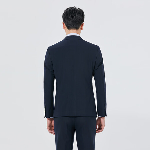 Lilang Shopping Mall Same Style Sheep Wool Suit Men's Business Men's Suit Autumn 2025 New Formal Dress Navy (25QXF195SA) 175A