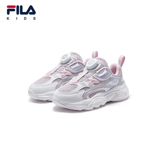 FILA斐乐儿童跑步鞋2025年秋季男女童小童旋钮扣运动鞋子火星