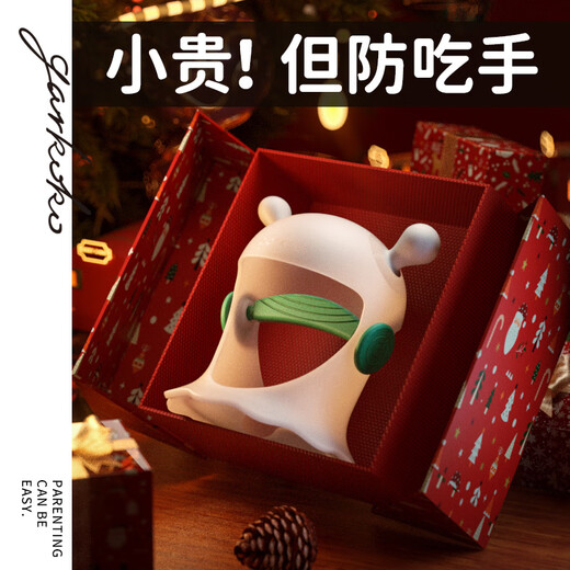 Garkoko anti-eating finger teether small mushroom teething stick baby bite artifact baby 3456 six months and above 6 months + older teether 2 packs