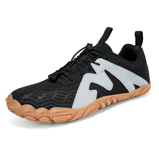 Indoor fitness shoes for men, squat and deadlift shoes for women at home, Pilates, jumping, yoga, rope skipping sneakers, silent and non-slip, black, deadlift/climbing/jumping, 36, one size too big/one size smaller