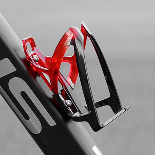 Bicycle water bottle rack, colorful mountain bike water release bracket, water cup rack, bicycle riding equipment accessories collection, water bottle rack, blue and black gradient style