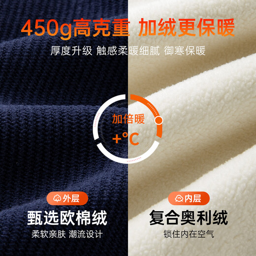 Disney (Disney) Girls' Autumn and Winter Velvet Thickened Sports Pants Children's Zootopia Pants ZL160041 Navy Blue 140