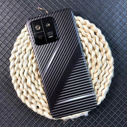 OPUYYM is suitable for Xiaomi 13 plastic back cover, mobile phone case, rear screen, Xiaomi 13 glass plain battery, striped Mi 13 plastic back cover adhesive tool