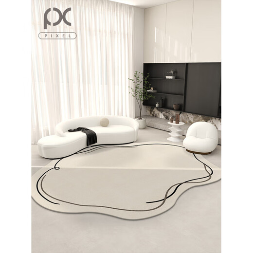 La serie Xiaomi Mijia alfombra sala de estar de barrera de lujo de alta gama de lujo de alta gama de costura de dormitorio de dormitorio estilo crema de forma especial xingruo 11973 180cm*280 cm [fondo anti-deslizante fuerte]