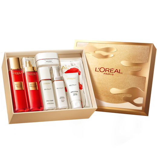 L'Oreal Rejuvenating Water Lotion Limited Gift Box Set Anti-Wrinkle Firming Moisturizing Skin Care Products Cosmetics Birthday Gift
