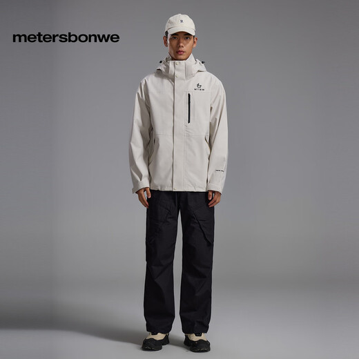 Metersbonwe three-proof jacket for men and women 2025 new sports comfortable jacket three-in-one fleece liner jacket