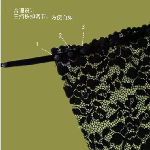 Chest cover, low collar, lace one piece, strapless, strapless, anti-falling, anti-exposure, 1 strip for skin color, 1 strip for black color, 1 strip