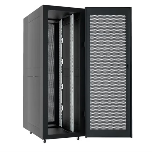 TOTEN PF.6242 network cabinet, data room cabinet, 19-inch standard cabinet, front single opening and rear double opening mesh door, built-in side door