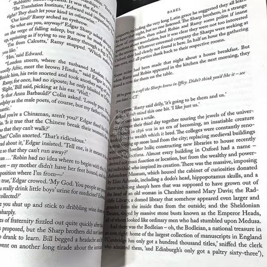 【现货速发】 巴别塔 通天塔 科幻星云奖获奖小说 英国国家图书奖获奖小说 华裔科幻作家匡灵秀 R.F. Kuang 英文原版 Babel