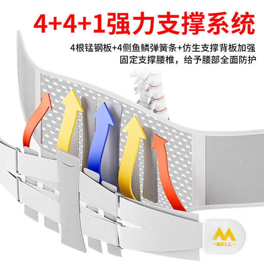Bamailer belt support lumbar disc herniation lumbar muscle strain medical steel plate lumbar support belt for men and women special sedentary