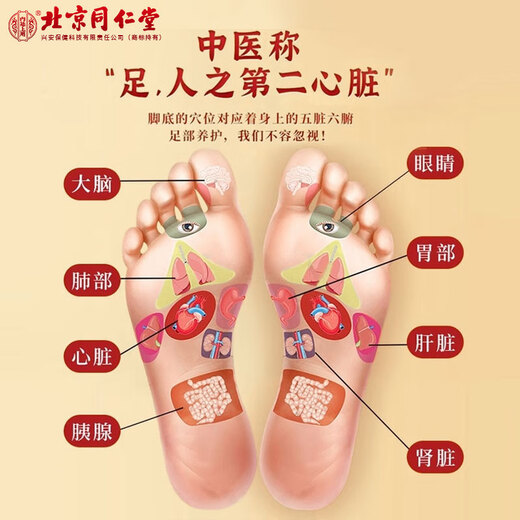 北京同仁堂祛湿贴老北京艾草足底贴祛湿排毒去体内湿气重湿寒减艾肥除湿气寒 3盒300贴【三盒及以上 无效全额退】 男女士搭元气茯苓八珍通用