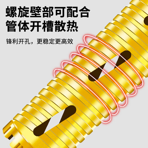 Shengbo Lion Dry Drilling Rhinestone Drill Bit Concrete Wall Without Adding Water Turn Head Fast 63 Air Conditioning Water Drill Rig Hole Opener Dry Drilling 112x350mm_Sharp Grade