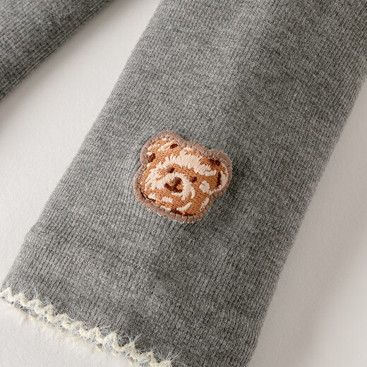 David Bella girls leggings children's pantyhose white winter clothing baby children's pants big children thickened pants children's clothing