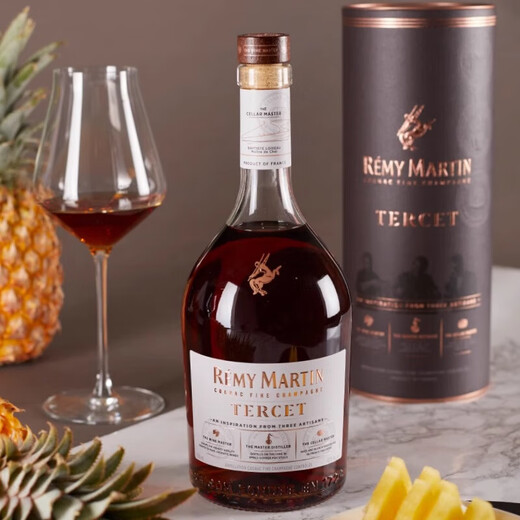 人头马（Remy Martin）优质香槟区干邑白兰地 进口洋酒 驰臻TERCET700ml 人头马驰臻 700mL 1瓶