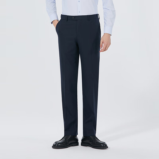 Lilang Shopping Mall Same Style Sheep Wool Suit Men's Business Men's Suit Autumn 2025 New Formal Dress Navy (25QXF195SA) 175A