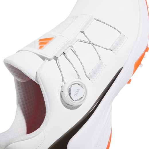 阿迪达斯 （adidas）阿迪达斯高尔夫球鞋男新品ZG BOA专业时尚舒适运动男鞋 荧光红GY9716【建议拍大一码】 43 码