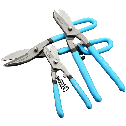 Shangjiang stainless steel plate steel wire iron scissors industrial large scissors powerful multi-functional scissors for cutting iron sheets Shangjiang German style iron scissors 12 inches A type