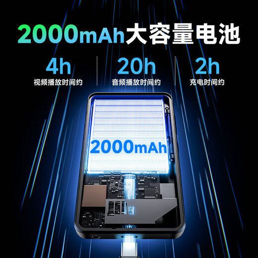 Patriot (aigo) mp3 music player mp4 smart WIFI networking Android closed system mp5 Bluetooth student only 128G memory