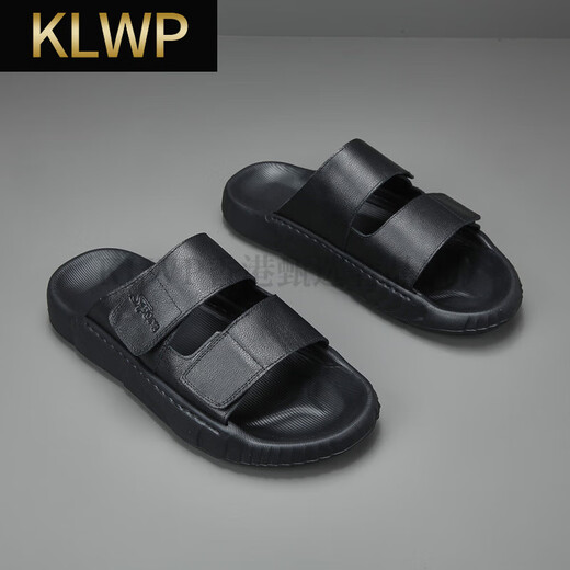 KLWP Hong Kong Luxury High-End-Markenschuhe für Männer im Sommer für Herrenschuhen vielseitiger Trendy Casual Flip-Flops können an der Außenseite Weiß getragen werden 42