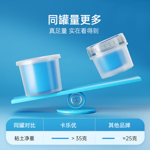 Coloyou children's ultra-light clay 12-color large can diy handmade color clay non-toxic and safe clay color clay plasticine soft clay boys and girls birthday gift set without fluorescent agent