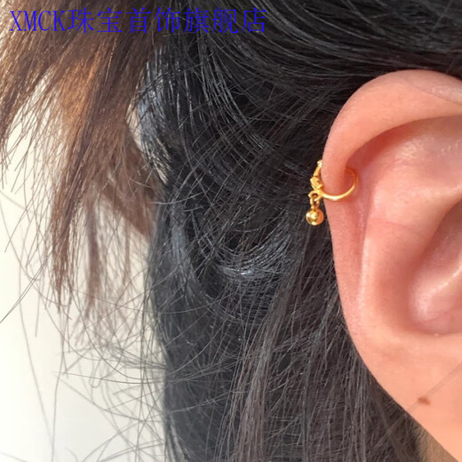 XMCK Old Phoenix does not need to take off mini small earrings, round bead earrings, women's pendant ear bones, 8mm gold earrings when sleeping