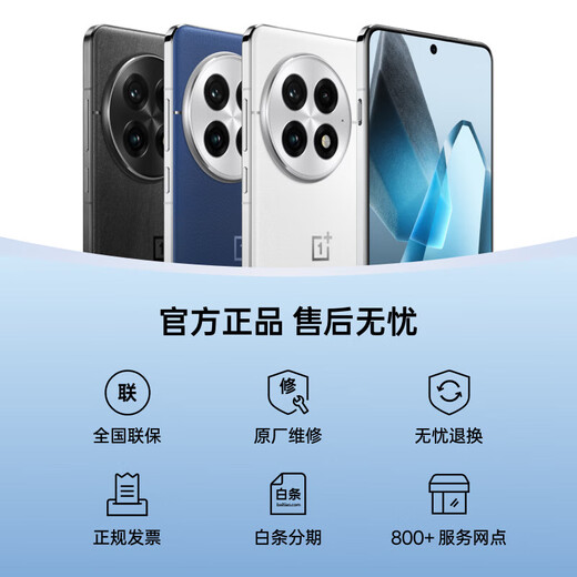 OnePlus 13 24GB+1TB Bailu Chenxi Qualcomm Snapdragon 8 Extreme Edition 6000mAh Glacier Battery Oppo Smart AI Gaming 5G Mobile Phone Hainan Consumer Voucher