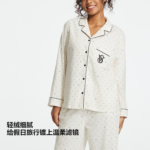 Victoria's Secret (Victoria's Secret) тот же стиль, что и Ян Ми, домашний и отдых и легкий, теплая и антистатическая удобная домашняя одежда для женщин
