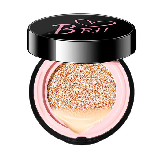 Fanzhen light and translucent concealer air cushion bb cream two-in-one moisturizing concealer not easy to remove makeup powder foundation ivory white (new)