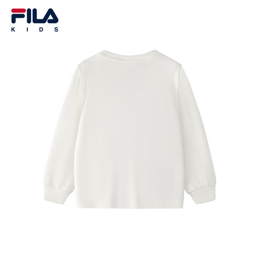 FILA Children's Clothing Long T Category 2025 Winter Girls Long Sleeve T-Shirt