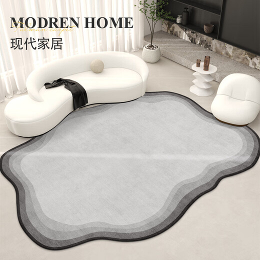 
Pixel carpet living room special-shaped coffee table blanket light luxury irregular bedroom bedside blanket without care sofa soundproof floor mat Yunyi-11973 160cm*230cm [Living room]