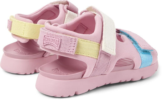 CAMPERCamper Girls' Sandals, Pink, 7 Toddlers Pink 7 Toddlers