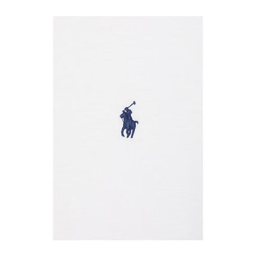 Ralph Lauren pony mark light luxury men's long-sleeved henley sweatshirt White 20 | XXL