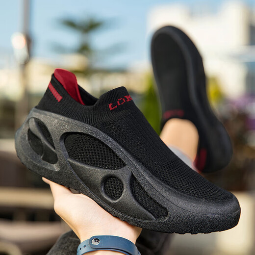 2025 New Men and Women Couple Outdoor Shoes Casual Breathable Beach Shoes Anti-Slip Shoes Fitness Indoor Yoga Mesh Shoes 2508 Gray 37
