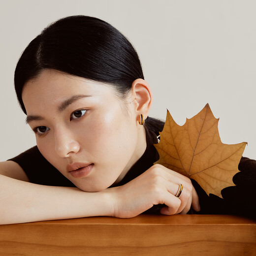 LOLA ROSE Heliocentric Series Autumn and Winter Women's Tiger Eye Stone Ring Birthday Gift for Girls Tiger Eye Stone Ring N Size-LR70628