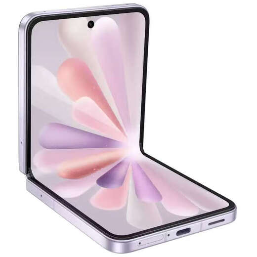 HONORMagicVFlip2 large selfie phone new product folding phone large external screen dual screen mobile phone Dawn Purple 5G full network 12GB+256GB official standard nationwide warranty