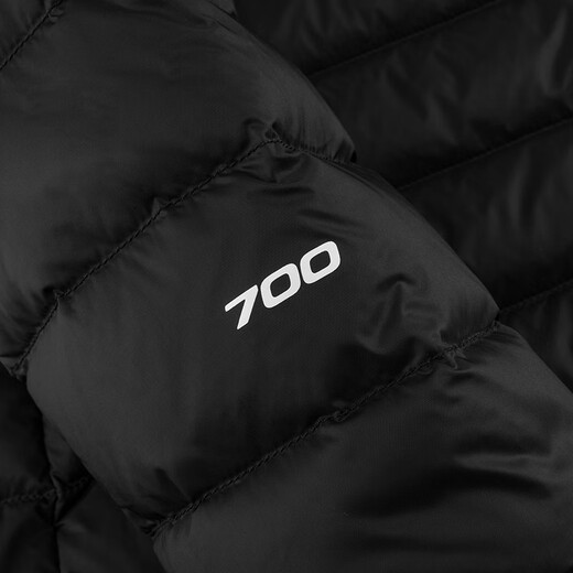 The North Face Down Jacket Men's Thunder Anti-splash 700 Puff Goose Down Lightweight and Warm Outdoor 25th Autumn and Winter New | 8DX2 JK3/Cosmic Black 2XL /185