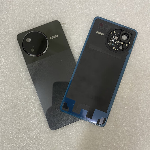 Xiaomi (MI) mobile phone adapted to Redmi K80 disassembly back cover RedmiK80Pro original glass back cover mobile phone shell screen accessories K80 Xuanye black back cover with frame original disassembly 99 new