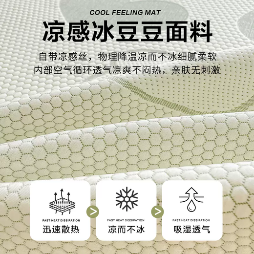 Yusenyi Summer Ice Beans Cool Feeling Ice Silk Sheets and Fitted Sheets 2025 New Summer Bedspread Full-Inclusive Mattress Protection Bingquan Sheets Big Love Bear Gray ASK 180x200cm Fitted Sheets-Pillowcases Pair