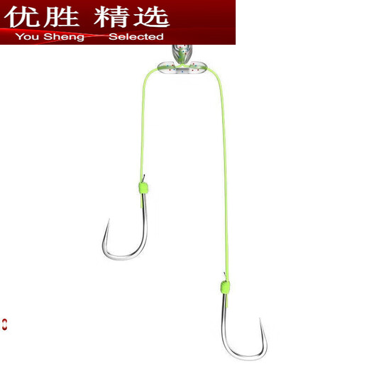 MPPMCK 8cm quick-hanging mud carp short sub-line double hook Meizhou fishing method Iseni New Kanto Izu fish hook strong horse hook 8 Iseni No. 3 barbed quick-hanging cm short 1 plate 6 pairs in total