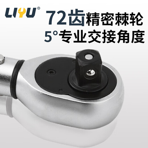 Liyu torque wrench high-precision preset torque wrench auto repair wrench 72 teeth 1/2 Dafei 20-210 (N.m)