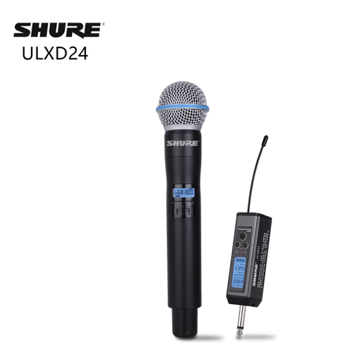SHURE Shure ULXD24/BETA58A wireless microphone U-segment KTV live stage outdoor performance microphone home singing ULXD24/BETA58A one-to-one