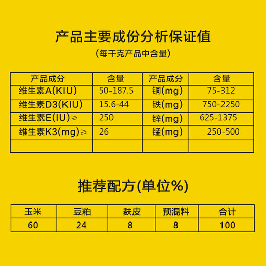 East China Zhengda 8% piglet premix small, medium and large pig fattening pig premix pig premix boar premix 8% breeding boar