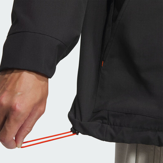 Adidas men's winter thickened woven sports trendy casual comfortable jacket JI8680 black XL