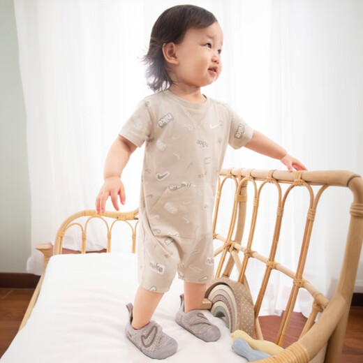 Nike (NIKE) baby and child easy to put on and take off sneakers Velcro winter fly knitting for boys and girls NIKE SWOOSH 1 FB3244