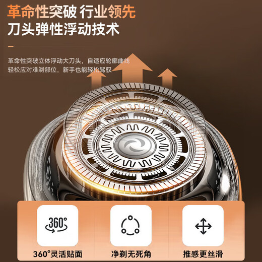 Wushang Hair Clipper 2025 New Bald Head Artifact High Power Men's Self-Service Hair Clipper Shaver for Shaving Bald Head