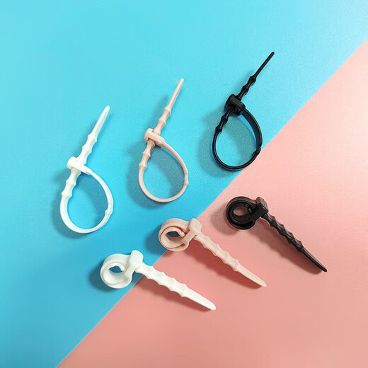 Creative fishbone silicone cable manager, data cable storage tie, headphone cable winder, anti-loss soft rubber strap, cable fixer, storage cable tie, fishbone silicone cable manager, 1 random color